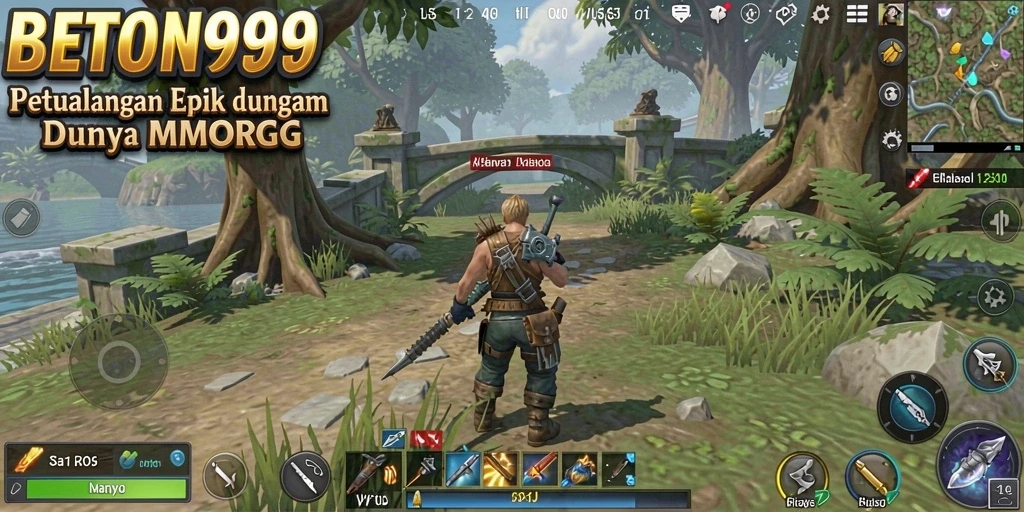 Tampilan gameplay BETON999 yang mendebarkan dan penuh aksi.