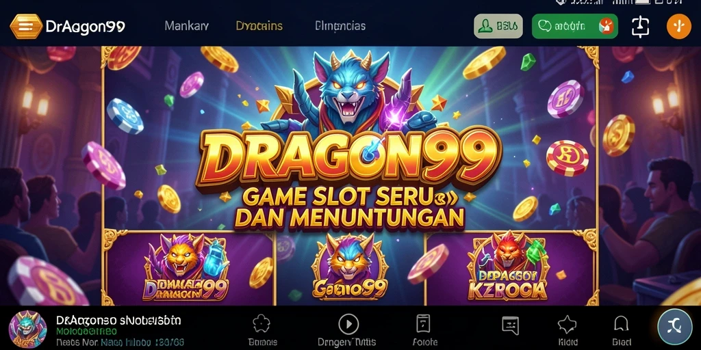 Tampilan menarik dari gameplay Slot DRAGON99 dengan grafis yang memukau.