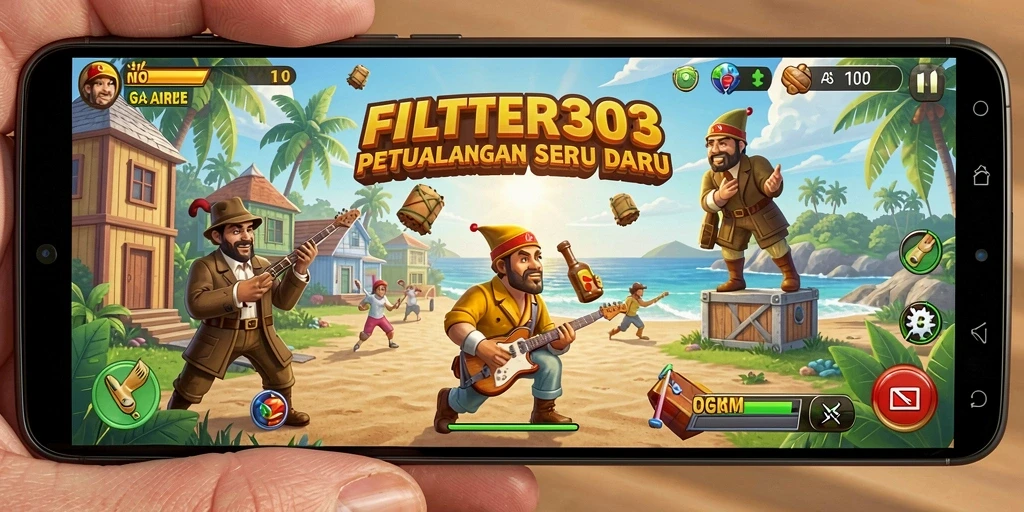 Gameplay seru dan menantang di FILTER303 dengan aksi arcade yang menarik.