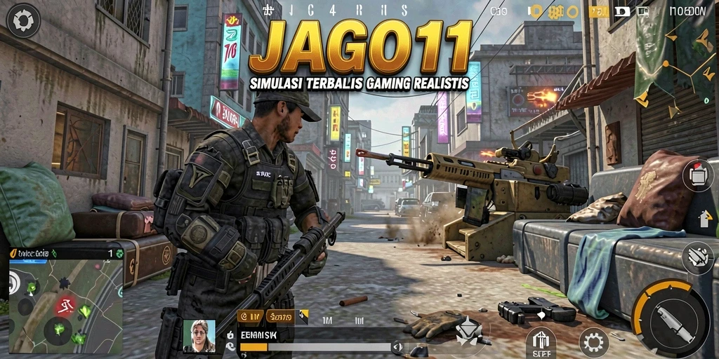 Screenshot JAGO11 menunjukkan gameplay Simulation yang realistis dan mengasyikkan.