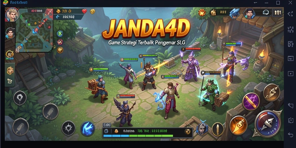 Tampilan gameplay JANDA4D yang seru dan menantang.