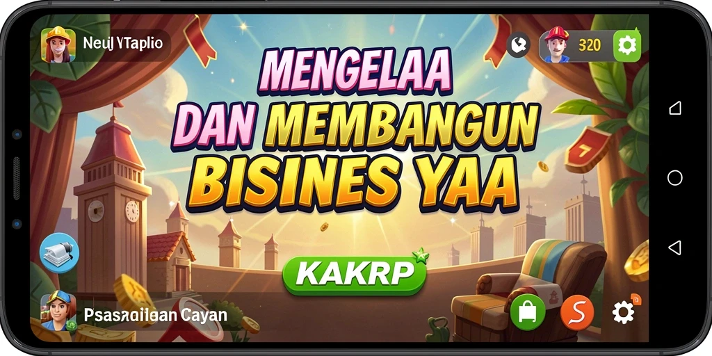 Gameplay KAKRP yang menantang dengan grafis menarik.