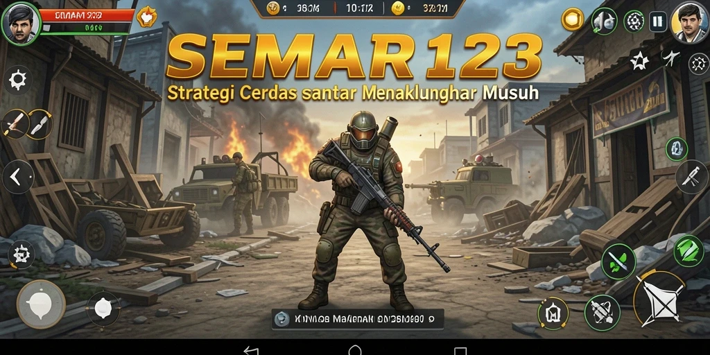 Tampilan gameplay SEMAR123 yang mendebarkan di arena pertempuran.