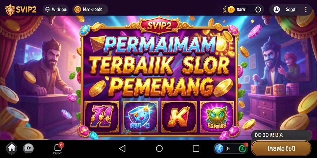 Tampilan permainan Slot yang mendebarkan dalam SVIP2.