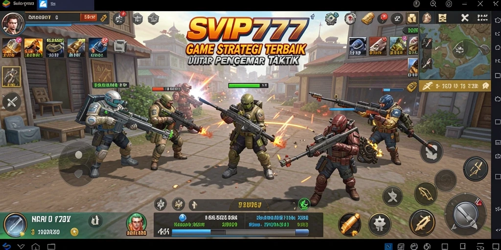 Tampilan gameplay menegangkan dari SVIP777 yang menuntut strategi cermat.