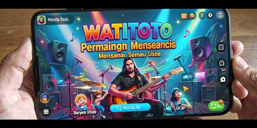 Tampilan gameplay WATITOTO yang interaktif dan menyenangkan.