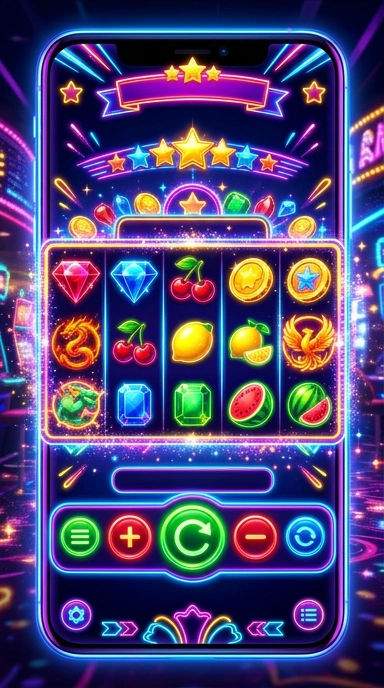 Screenshot antarmuka utama aplikasi gacormax.