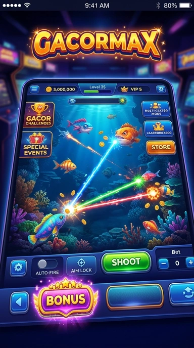Pengguna menikmati kemudahan navigasi di gacormax.